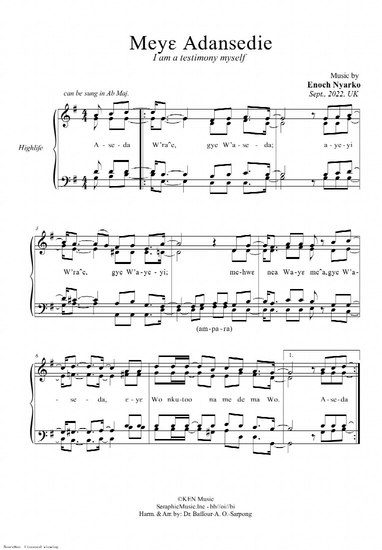 First-page preview of Mey3 Adansedie