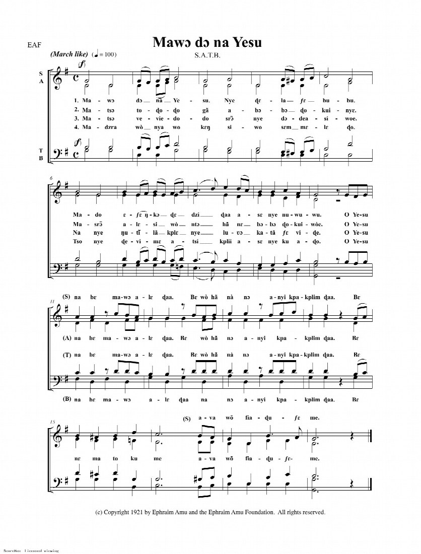 First-page preview of Mawo do na Yesu