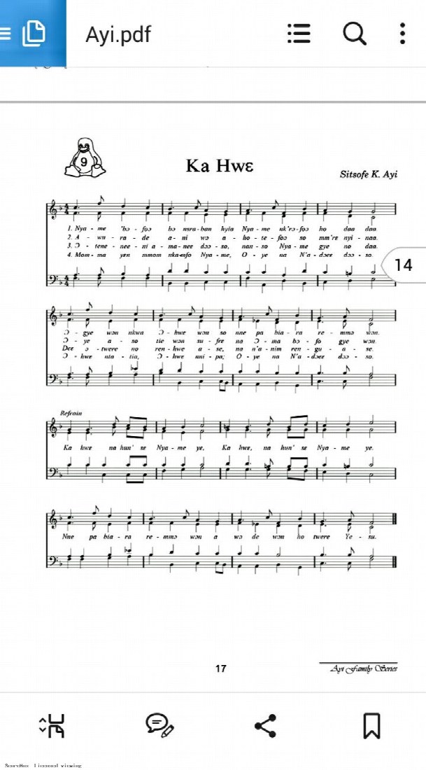 First-page preview of Ka Hwe
