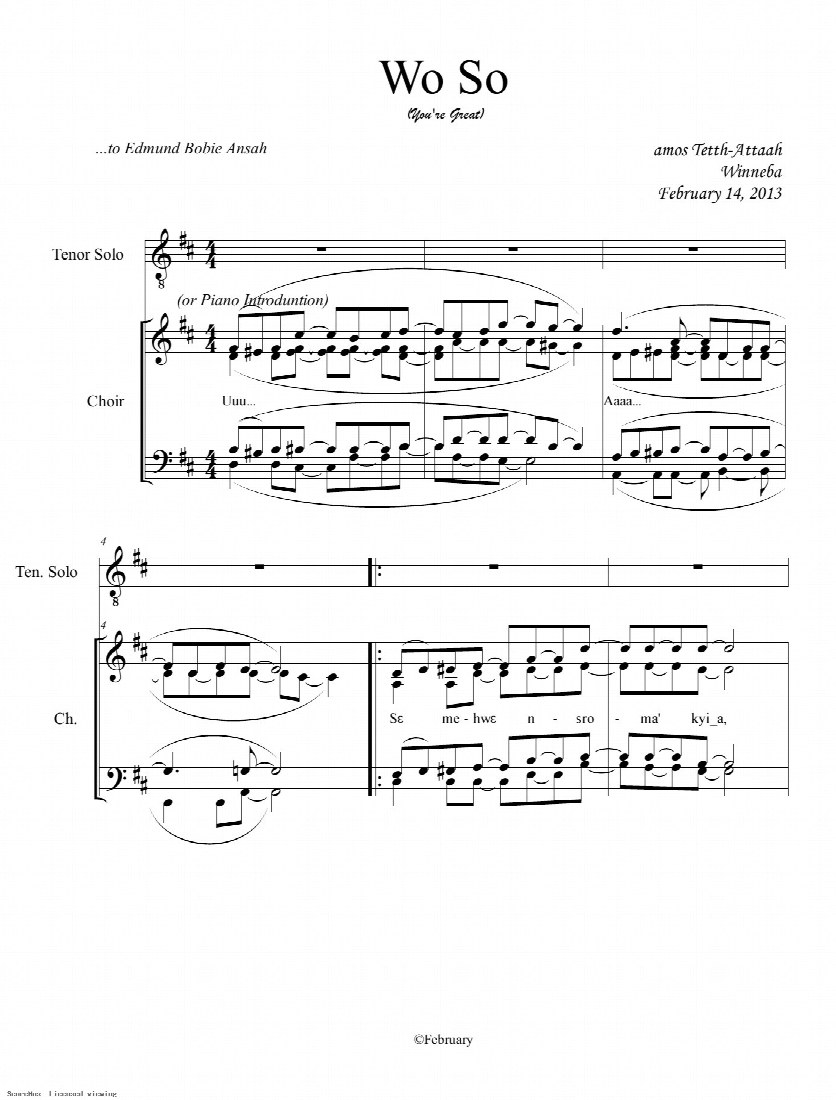 First-page preview of Wo So