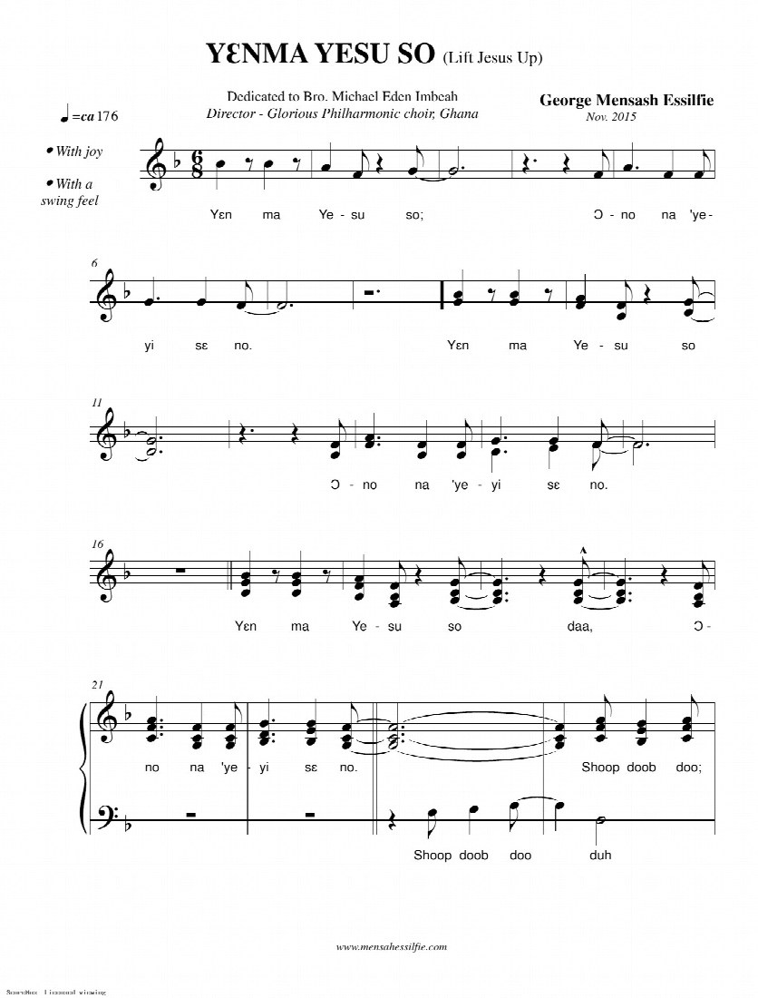 First-page preview of YENMA YESU SO