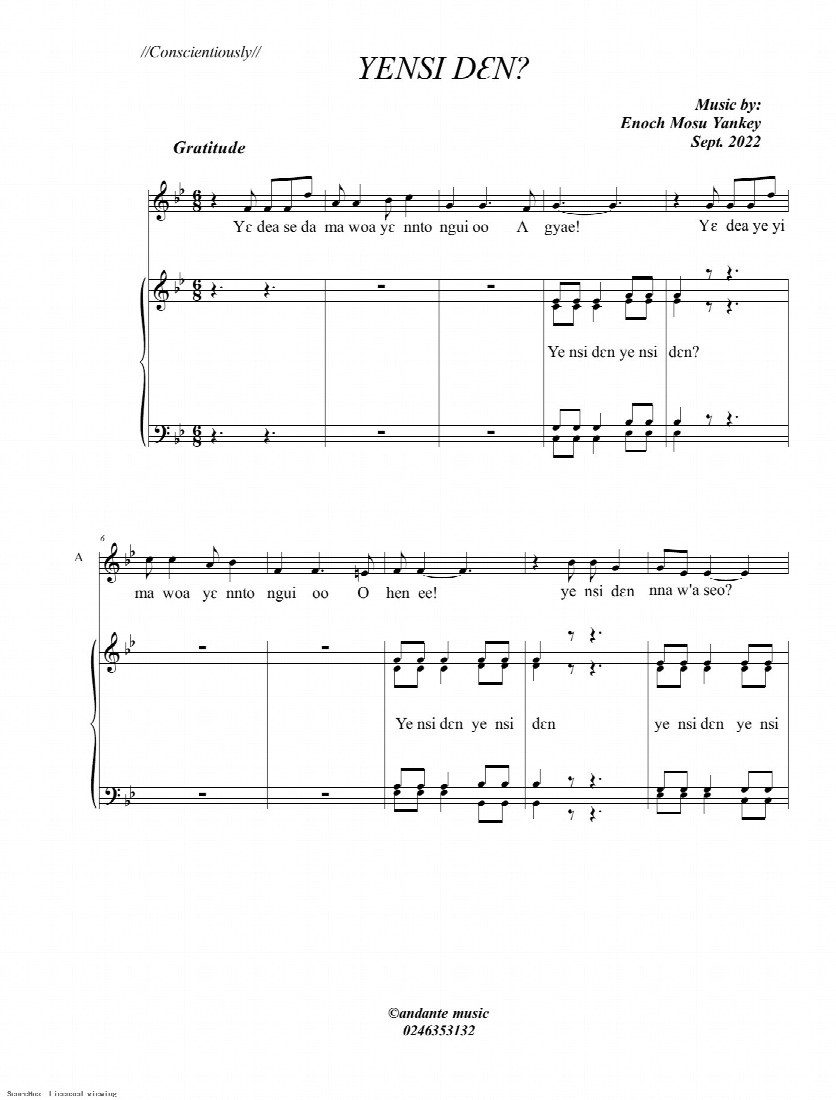 First-page preview of YENSI DEN?