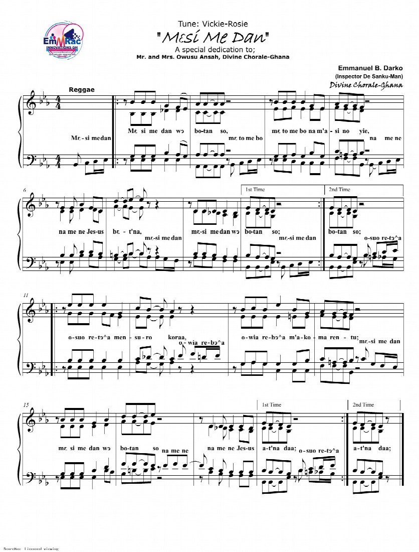 First-page preview of Mesi Me Dan