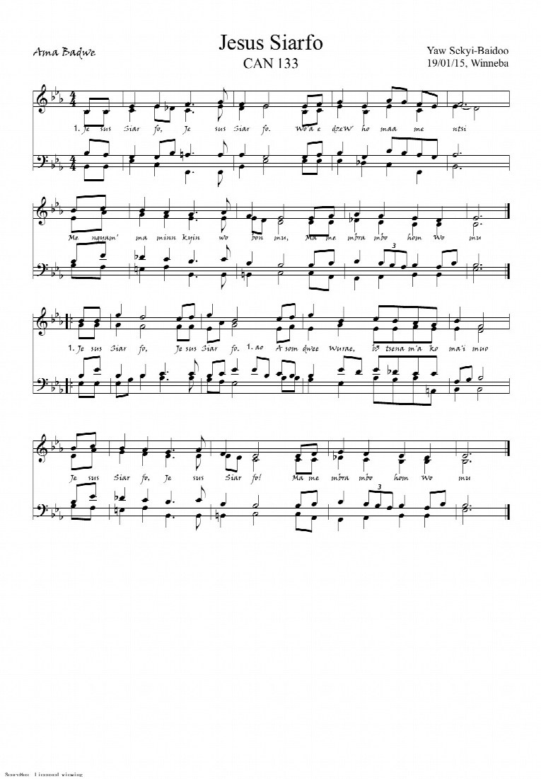 First-page preview of Jesus Siarfo