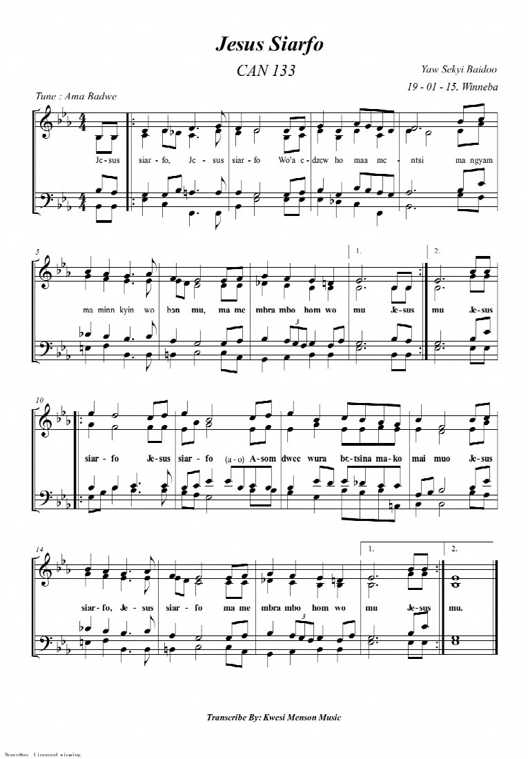 First-page preview of Jesus Siarfo