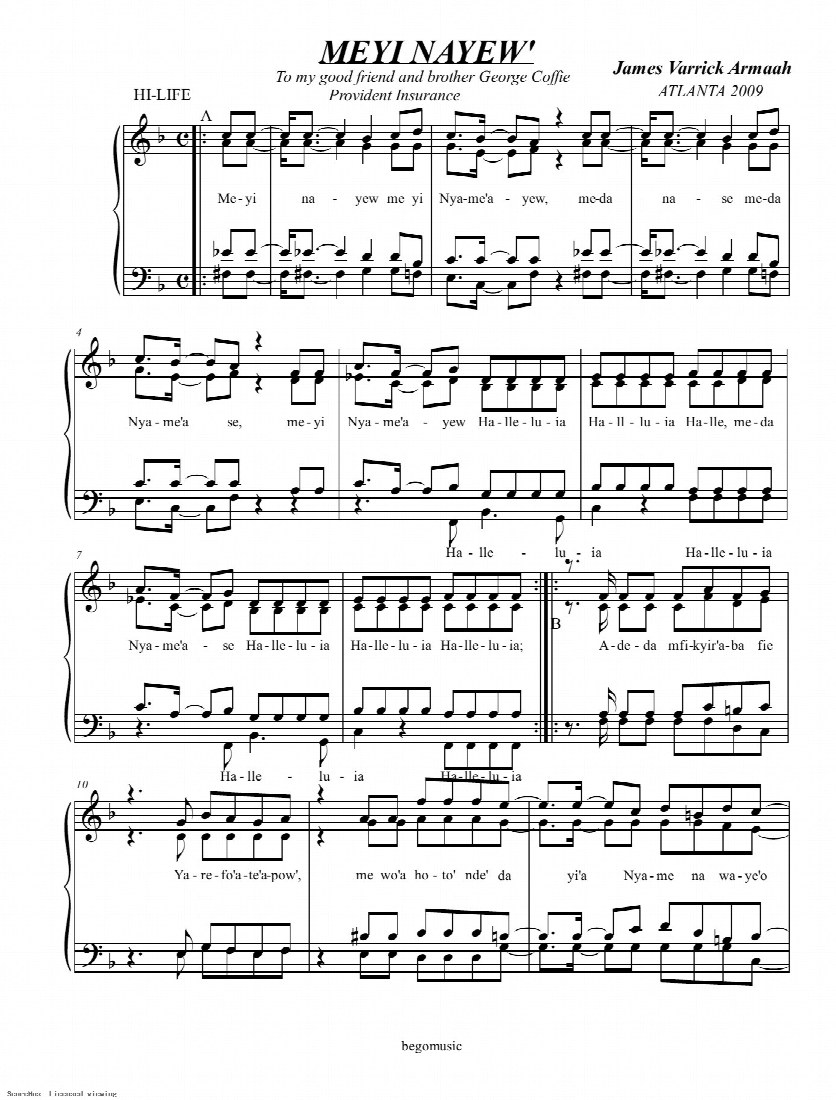First-page preview of MEYI NAYEW'