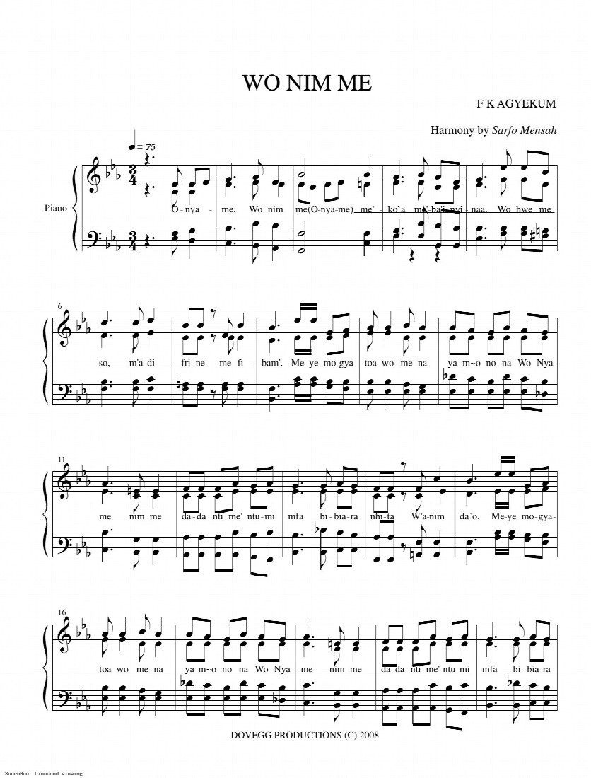 First-page preview of WO NIM ME
