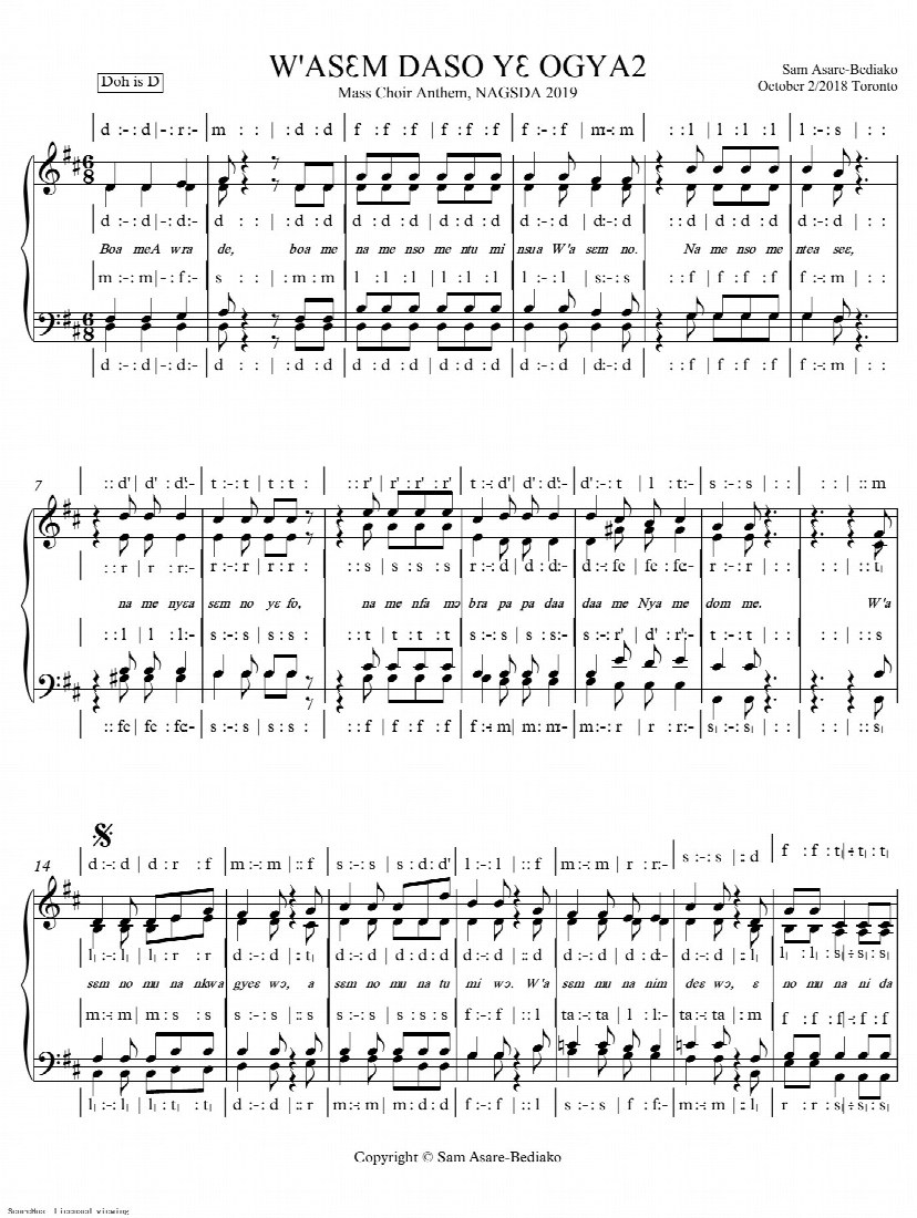First-page preview of W'ASEM DASO YE OGYA2