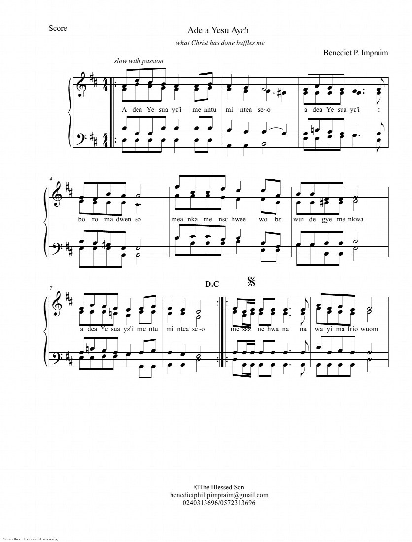 First-page preview of Ade a Yesu Aye’i