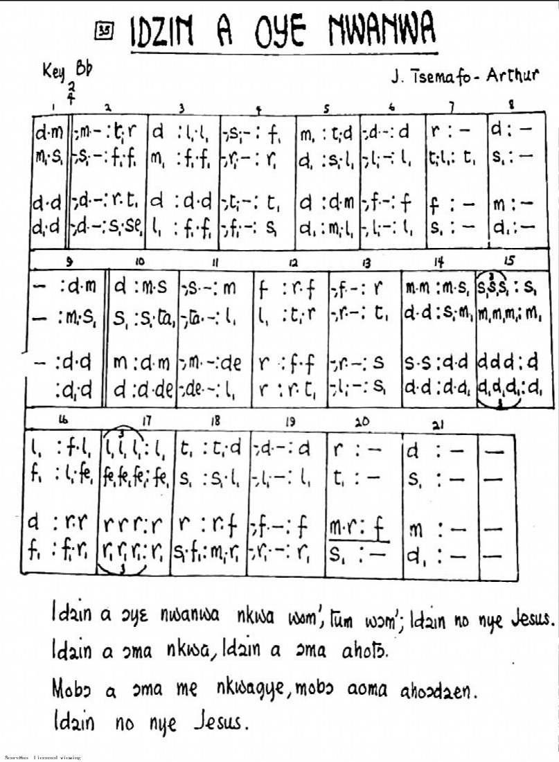 First-page preview of Idzin a Oye nwanwa