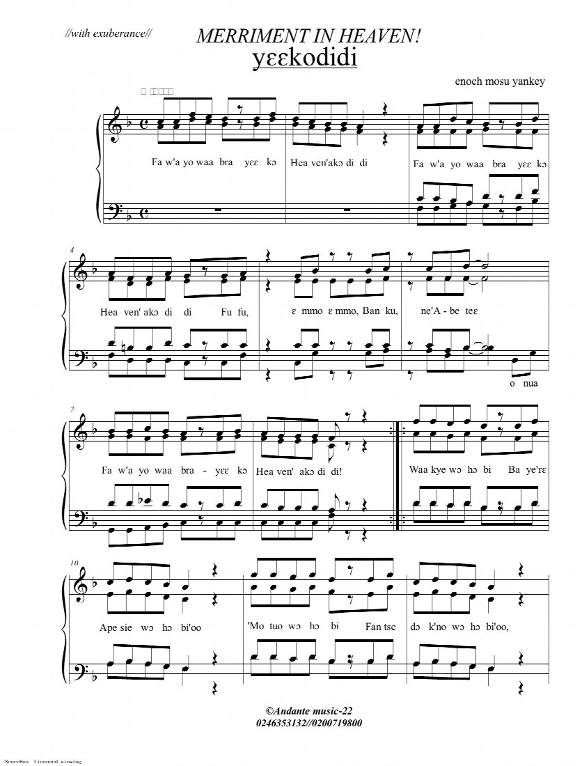 First-page preview of Yekodidi