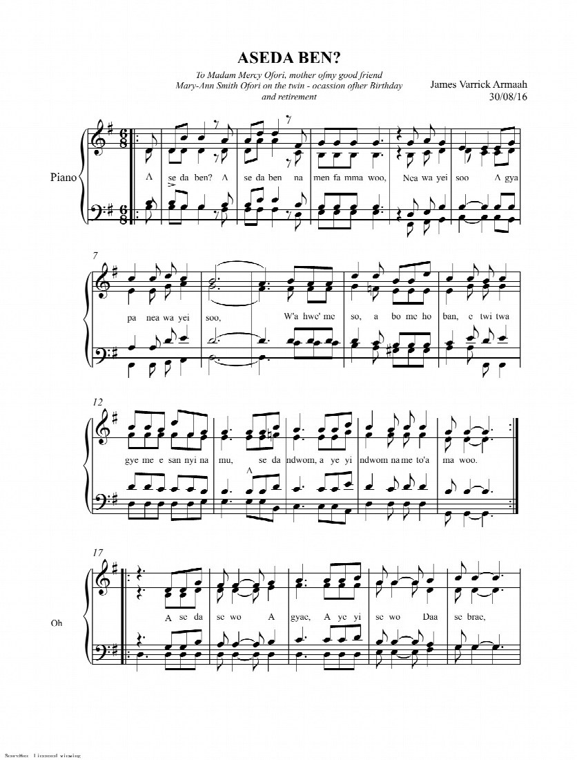 First-page preview of ASEDA BEN