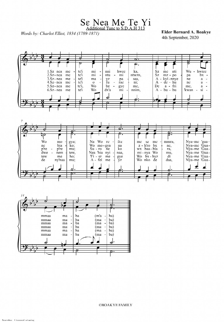First-page preview of Senea Mete'i