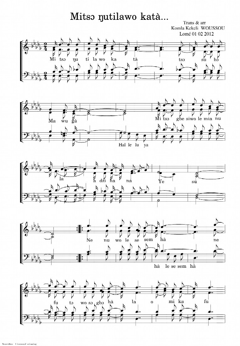 First-page preview of Mitso nutilawo kata