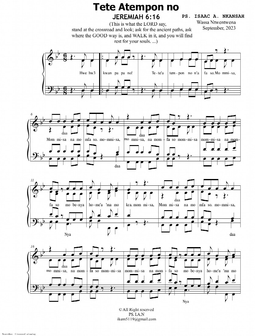First-page preview of Tete Atempon No