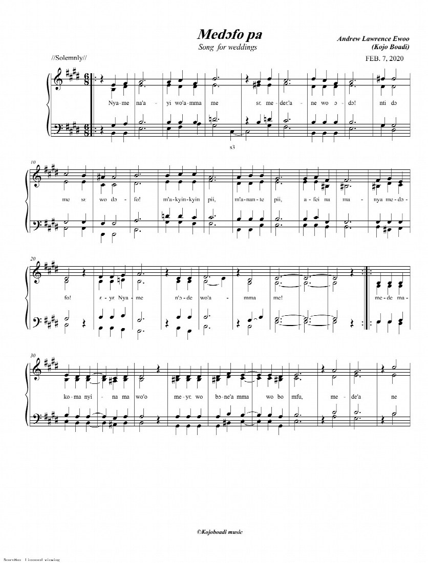 First-page preview of Medofo Pa