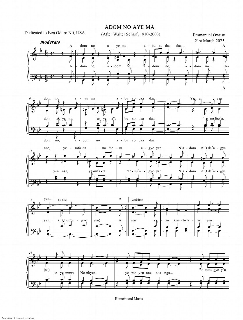 First-page preview of ADOM NO AYE MA