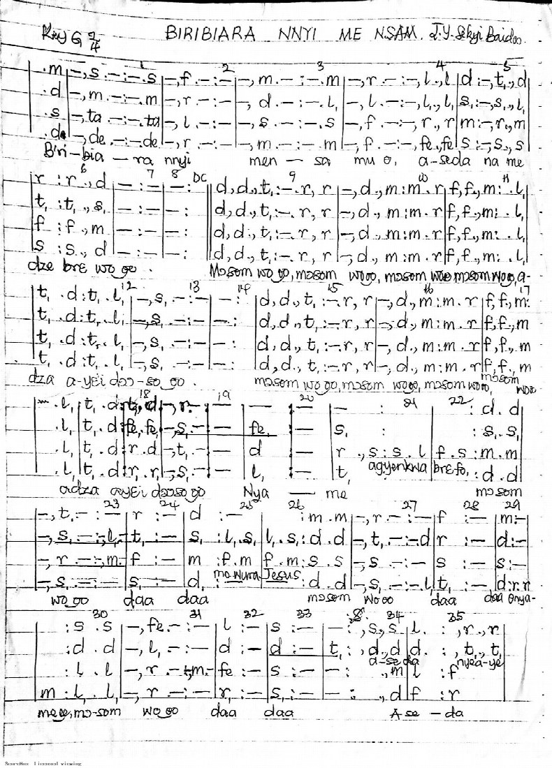 First-page preview of BIIBIARA NNYI ME NSAM
