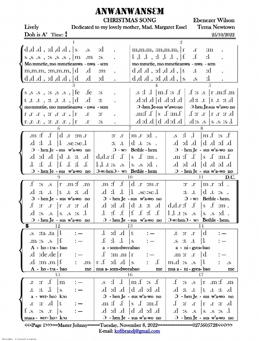 First-page preview of ANWANWANSEM