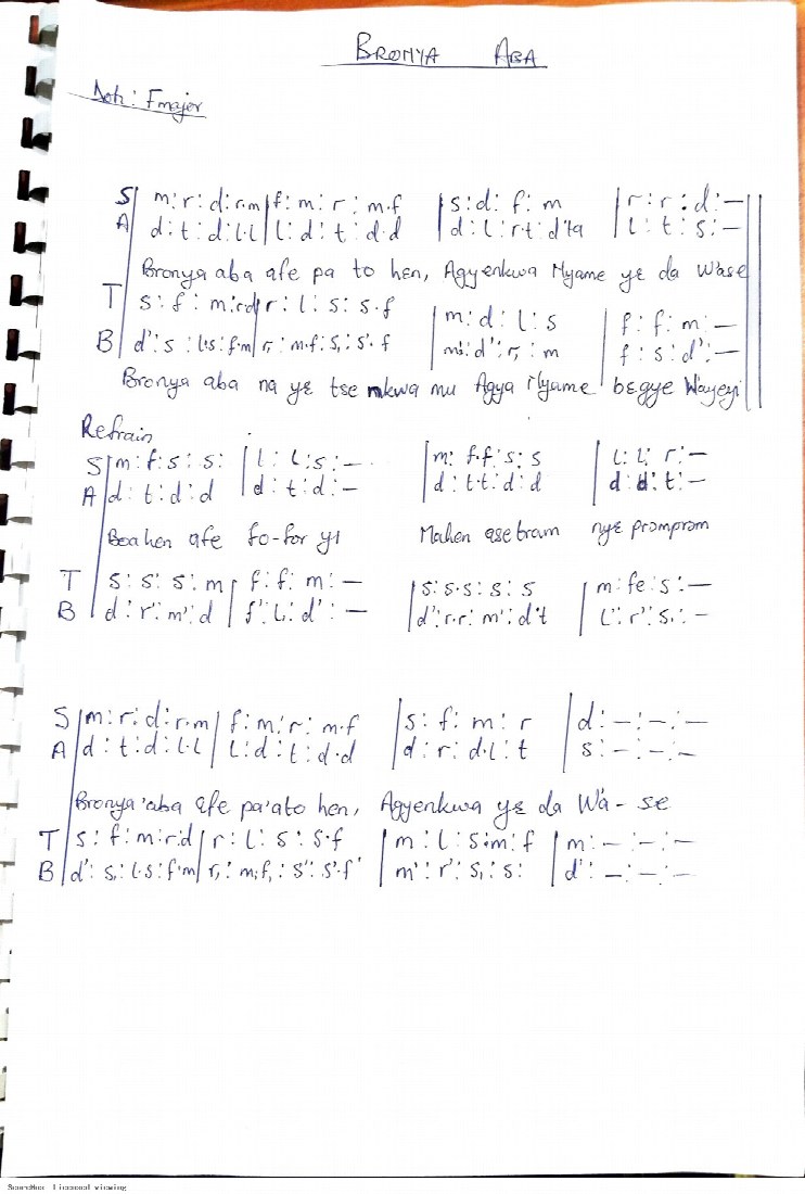 First-page preview of Bronya Aba