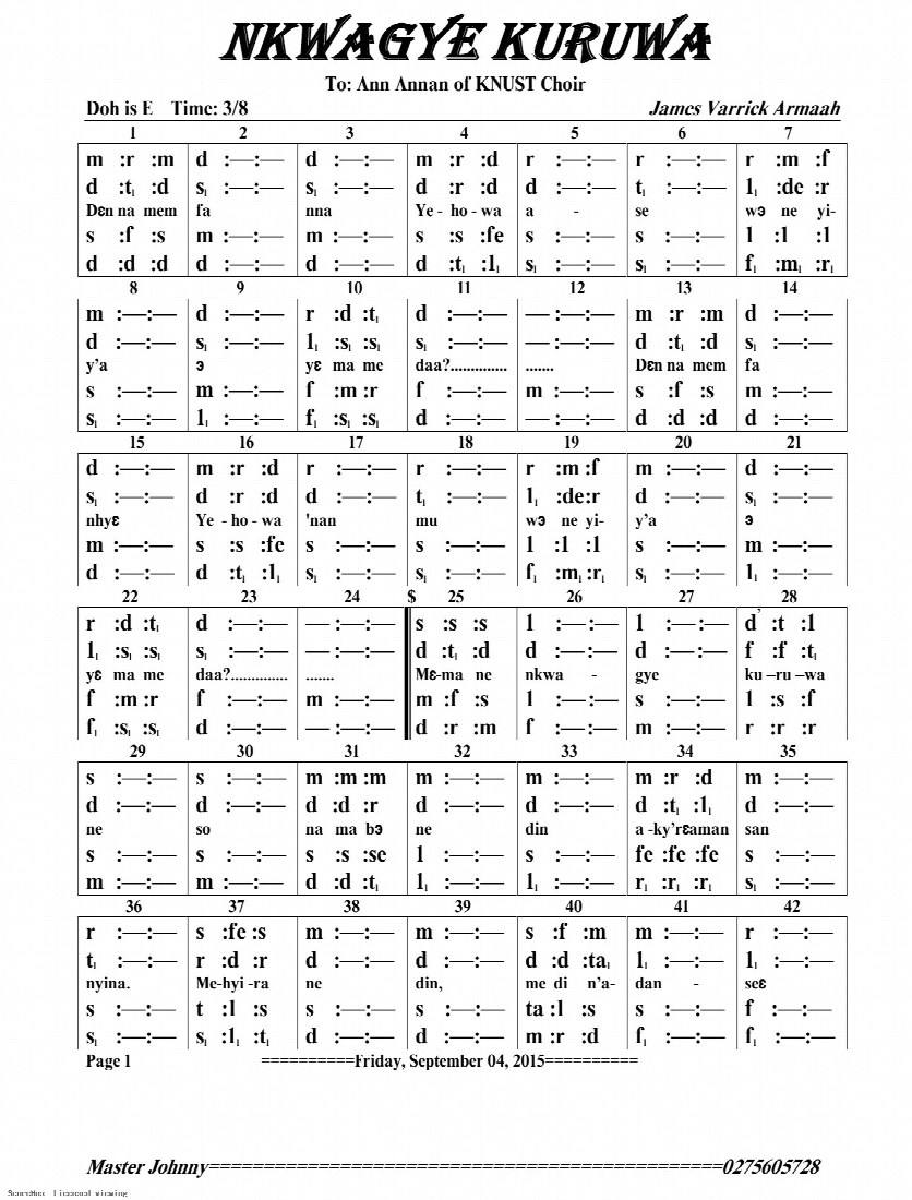 First-page preview of Nkwagye Kuruwa
