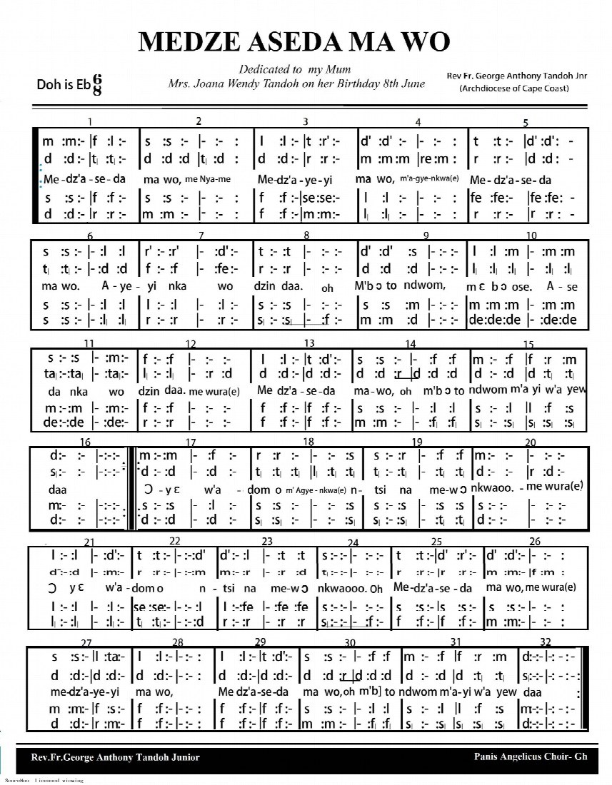 First-page preview of MEDZE ASEDA MA WO