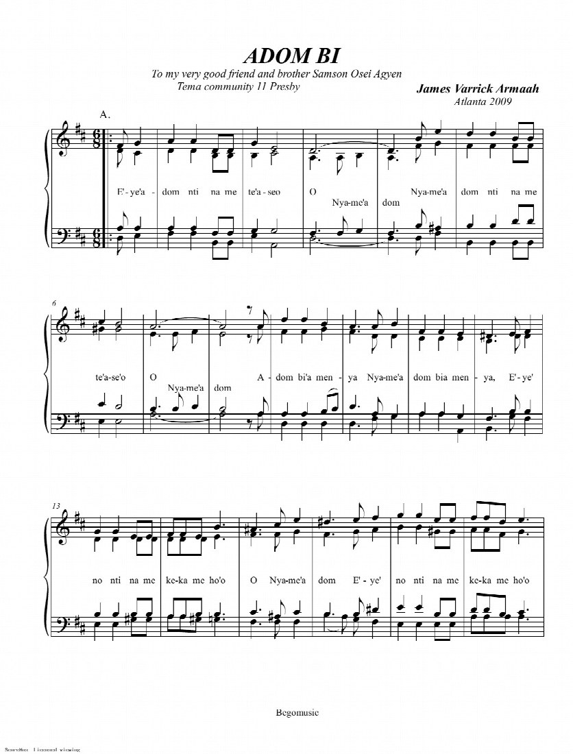 First-page preview of Adom Bi