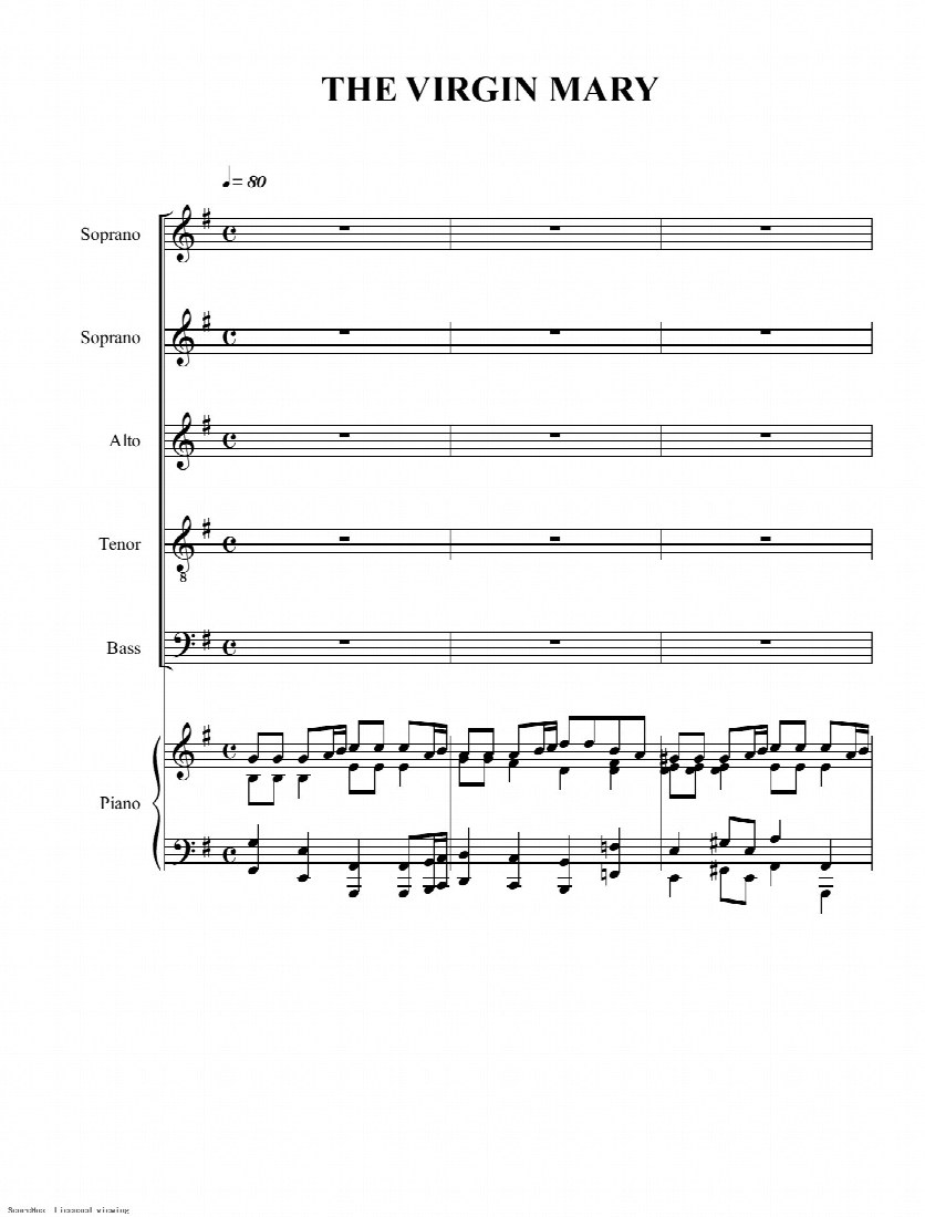 First-page preview of The Virgin Mary