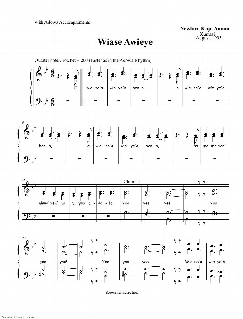 First-page preview of Wiase Awieye
